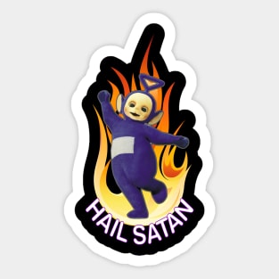 HAIL SATAN Sticker